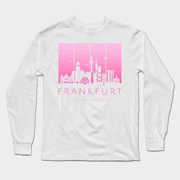 Skyline Frankfurt Long Sleeve T-Shirt by PCollection